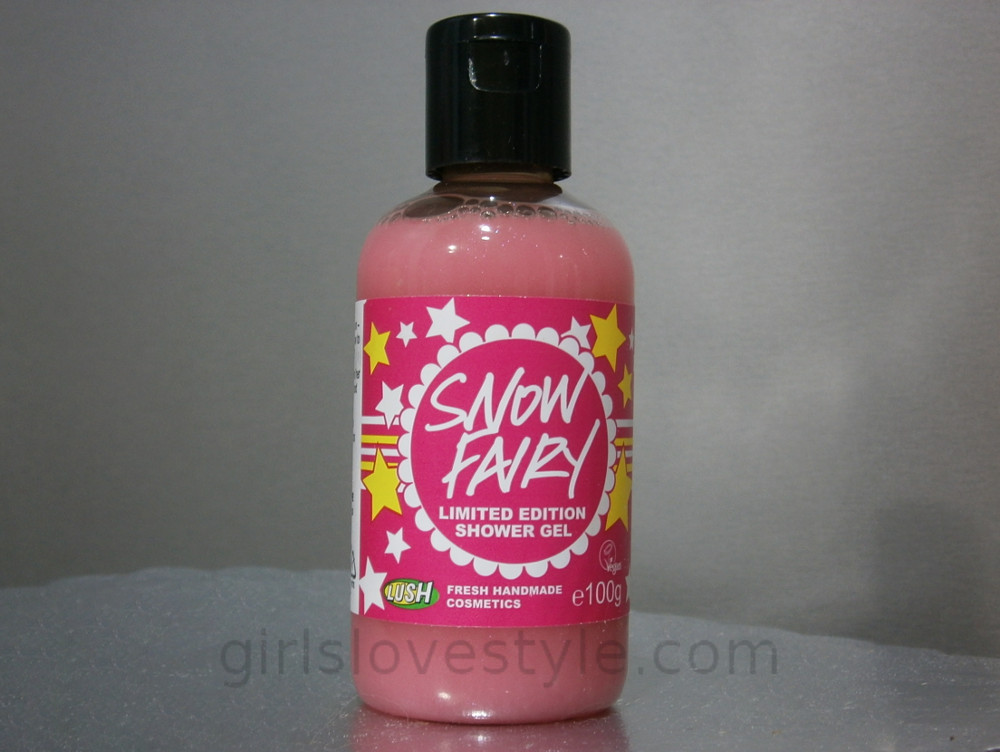 Lush snow fairy shower gel - sweet scented