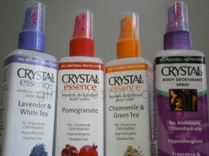 Crystal Essence body deodorants - review