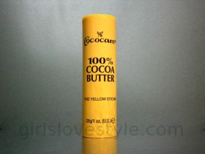 Beauty product review - Cococare 100% Cocoa Butter