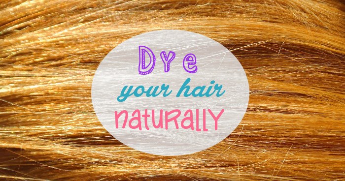 Hair dye from natural products