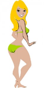 Women and the bikini fear