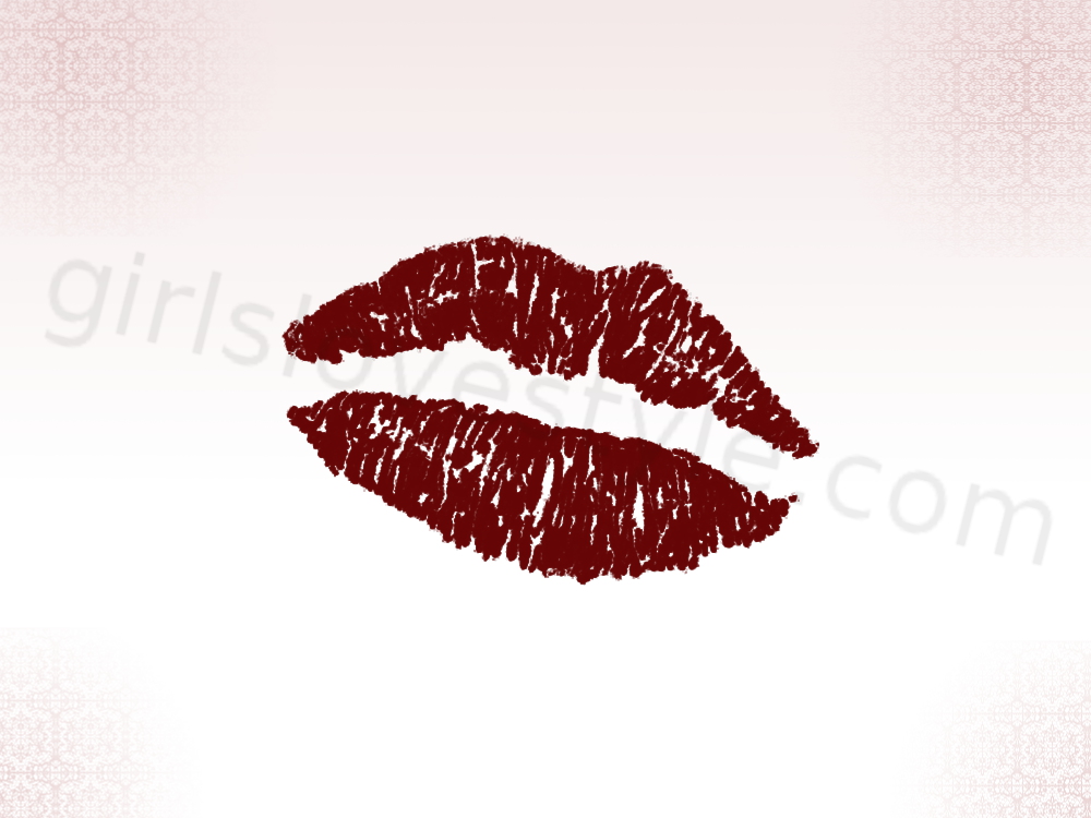 Fall / winter 2013 makeup trends - dark red lipstick