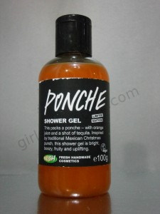 Review of Ponche shower gel from Lush