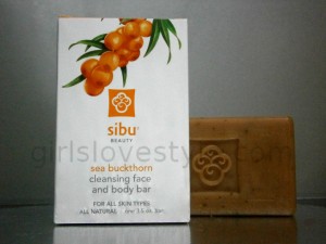 Review - Sibu Beauty Sea Buckthorn Cleansing Soap Bar