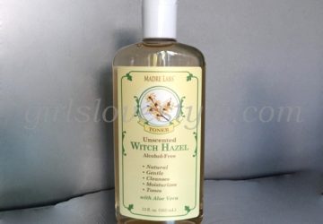 Beauty Product Review - Madre Labs Witch Hazel Toner